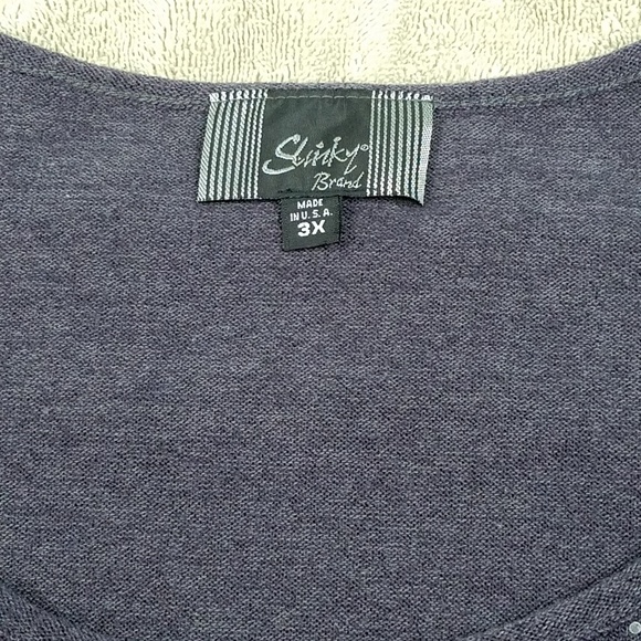 USA Slinky Brand sleeveless tank shirt shines dot - Picture 8 of 8